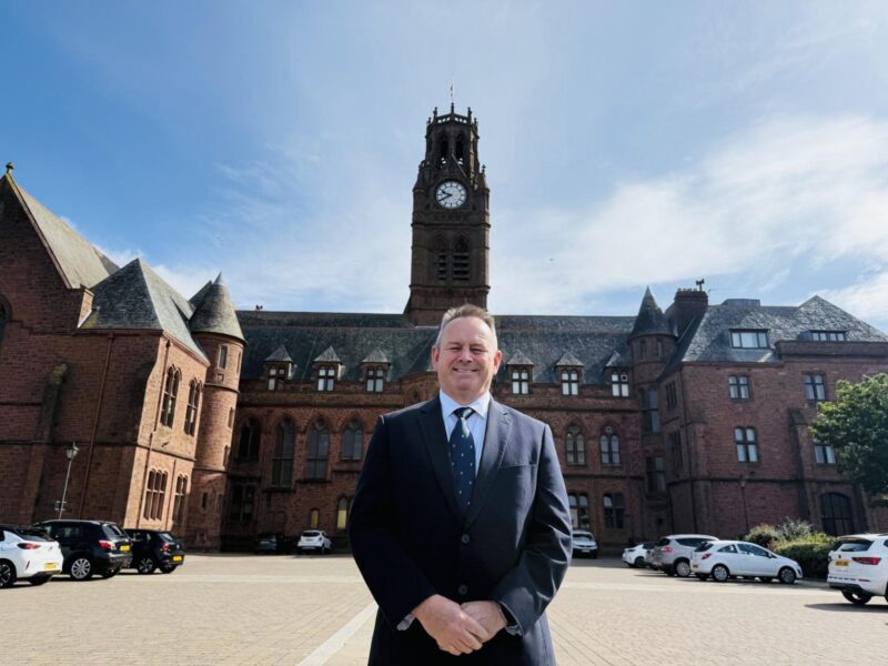 David Allen, standing for Mayor of Cumbria 